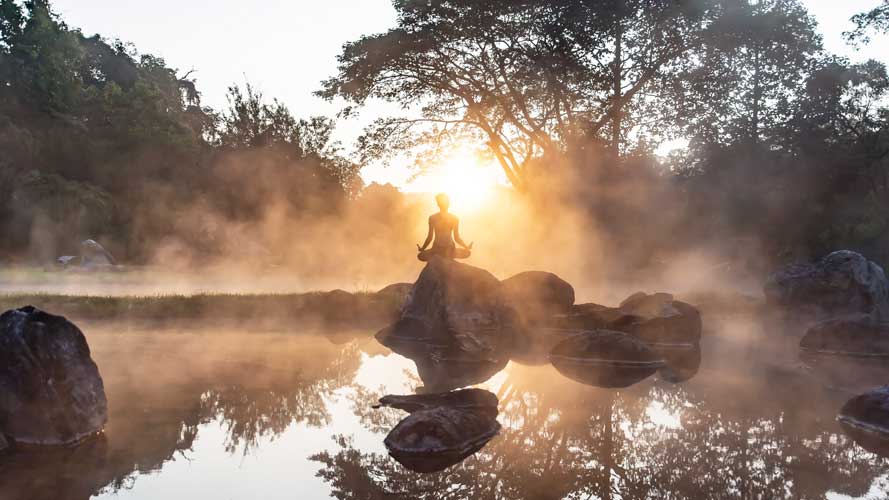 Yoga ao ar livre na cidade de São Paulo SP